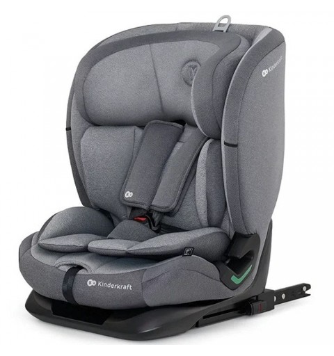 Kinderkraft Oneto 3 i-Size - fotelik samochodowy i-Size 76-150 cm | Cool Grey